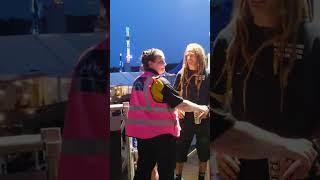 Security stops Lamb of God's Randy Blythe from sneaking backstage 