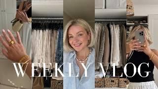 WARDROBE ORGANISATION, SUMMER BEAUTY FAVOURITES, NEW JEWELLERY STYLING / WEEKLY VLOG LAURA BYRNES