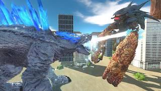 MUTO Prime VS. Shimo and Skar King! - Animal Revolt Battle Simulator