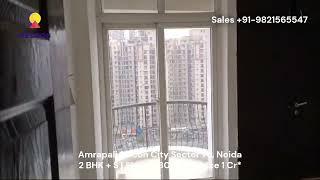 2 BHK + Study Flat for Resale Sector 76 Noida | Price 1 Cr*|+91-9821565547 | Amrapali Silicon City