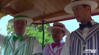 Dapper Dans Singing Happy Birthday | Main Street USA | Walt Disney World 2009 | MouseMagicHD