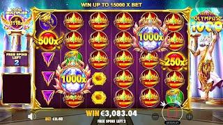 MAX WIN ON NEW GATES OF OLYMPUS 1000 ON STAKE