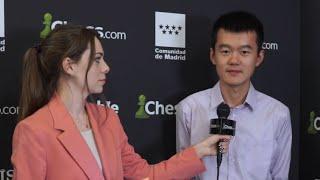 Ding Liren After His Loss - "Chess is Fair"