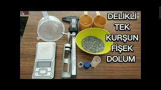 Turbo delikli tek kurşun dolumu 12g. (turbo bore single bullet refill)