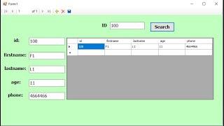 C# tutorial: The simplest  way to connect c# with sql server(add new- save data- delete -search)