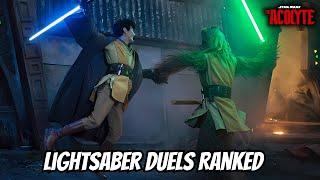 Star Wars: The Acolyte Lightsaber Duels Ranked!