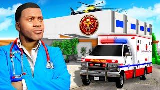 GTA 5 - Franklin's House is the NEW Hospital! (Upgrade)