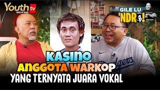 KASINO, ANGGOTA WARKOP YANG TERNYATA JUARA VOKAL | Mazdjo Pray & Indro Warkop | Gile Lu Ndro!