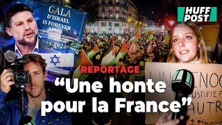 À Paris, le « gala de la honte » pour Israël mobilise des milliers de contre-manifestants