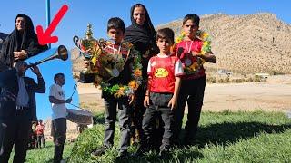 Nomadic Life: A Brave Nomadic Woman Celebrates Her Children’s Victory After Winning️