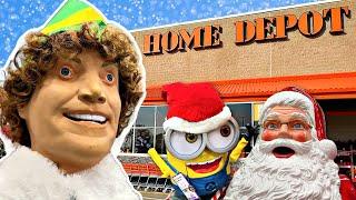 Finding CURSED Christmas Animatronics At Home Depot *Store Tour*