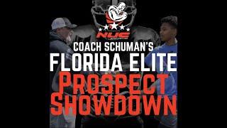 Coach Schuman's NUC Florida Elite Football Prospect Camp Highlights