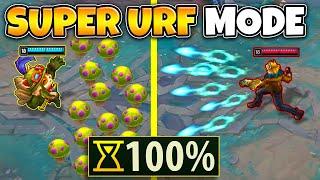 LEAGUE OF LEGENDS BUT COOLDOWNS ARE DISABLED (100% CDR, SUPER URF MODE)