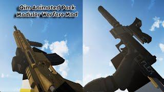 Qim Animated Pack Showcase - Modular Warfare - Minecraft 1.12.2