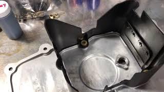 Porsche M96 Sump Plate Cleaning