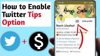 How to Enable Tips Option on Twitter Account - Get twitter tips jar