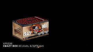 Crazy Box 83-Schuss-Feuerwerk-Batterie von Xplode