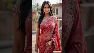 AI models Sizzling Saree looks | Navel glam  @AISareeModels