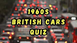 1960s British Car Quiz