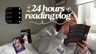 24 STUNDEN LESEMARATHON ⌛️ *spoiler free reading vlog*