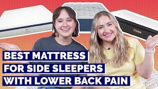 Best Mattress For Side Sleepers With Lower Back Pain - Our Top 5!