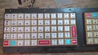 CBM PET 2001 repair part 2: Datassette, keyboard, more MOS chips dying