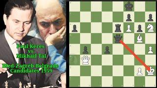 Mikhail Tal’s Relentless Assault - A Storm of Attacks!"