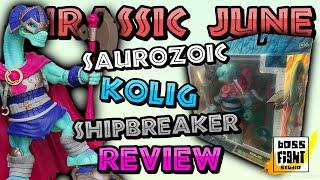 Boss Fight Studio Saurozoic Warriors Kolig Review #bossfight #jurassicjune #dinosaurs #toys
