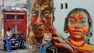 Beautiful Street Art George Town Penang Malaysia!