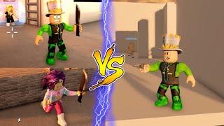 ШЕРИФ vs МАРДЕР МИСТЕРИ! Много Шерифов против МНОГО УБИЙЦ! Командные битвы в ROBLOX Murder Mystery