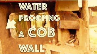 WATERPROOFING a COB wall  (earthen plaster) with linseed oil