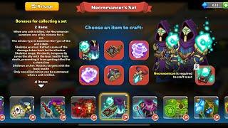 Mage Set / Necromancer’s Set #hustlecastle #gameplay