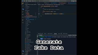 Laravel - Generate fake data #laravel #docker #laravelfactory