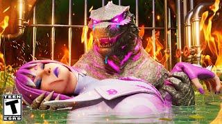 Godzilla & Hope's SAD LOVE LIFE.. Fortnite Movie