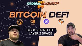  BITCOIN DEFI (Discovering The Bitcoin Layer 2 Space) 🪙