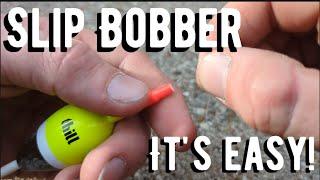 How to Tie a Slip Bobber for Crappie Made Easy‼️