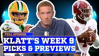 Ohio State-Nebraska, LSU-A&M, Alabama-Missouri, Notre Dame & Penn St upset alert plus Week 9 Picks