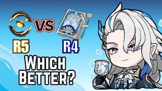 R5 Prototype vs R4 Ballad | Which is Better for F2P C0 Neuvillette? - Genshin Impact