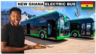 Traveling From Accra To Kumasi On The New Ghana Electric Bus