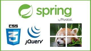 Spring MVC static resources CSS JavaScript jQuery images