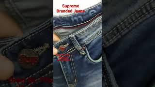 Supreme Branded Men's Jeans || Jeans Under 800 || Wholesale Price Jeans || Denim Bule Jeans