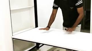 Folding dining table only Mumbai work all furniture work interior design  modular kitchen