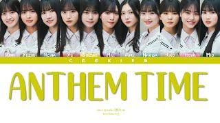 Sakurazaka46 (櫻坂46) - Anthem Time (Kan/Rom/Eng Color Coded Lyrics)