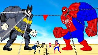 Evolution of SPIDERMAN Family Vs Evolution of BATMAN Family: Who Is The King Of Super Heroes?