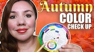 ASMR Fall COLOR Chart Exam | Personal Attention, Face Touching, Magazine Flipping