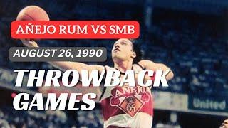 AÑEJO RUM vs SAN MIGUEL | August 26, 1990 | Full Game | PBA Throwback