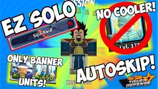 How to EZ Solo Sijin Raid with No Cooler 7 Star & ONLY Banner Units! | All Star Tower Defense Guide