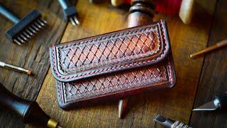 Deluxe Leather Card Holder - Leather Craft