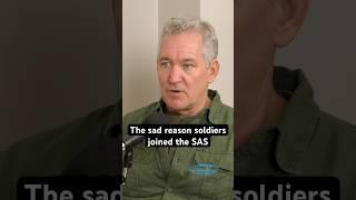 The sad reason soldiers joined the SAS