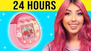 24 HOUR Challenge With My Virtual Pet